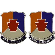 Special Troops Battalion, 28th Infantry Division Unit Crest (Iron Support)